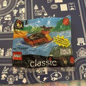 Vintage Lego Classic McDonald's Happy Meal Toy #2 Dog Seaplane Boat 1999 Sealed